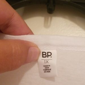 bp Tops - White long sleeve BP pocket tee NEW WT bp Tops - White long sleeve BP pocket tee NEW WT